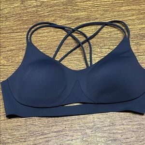 Women's Black Strappy Bralette